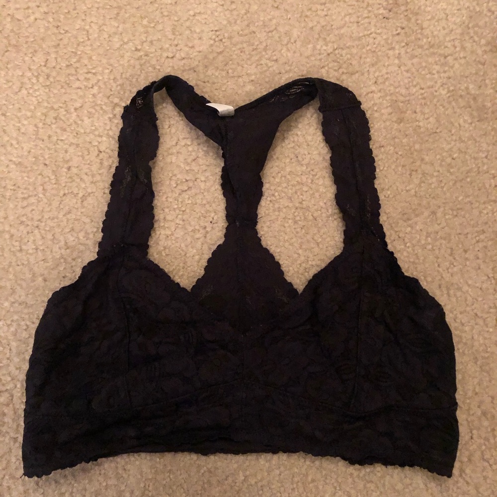 Black Lacey bralette